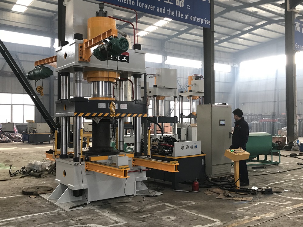 400吨移动工作台液压机 400t金属成型四柱油压机