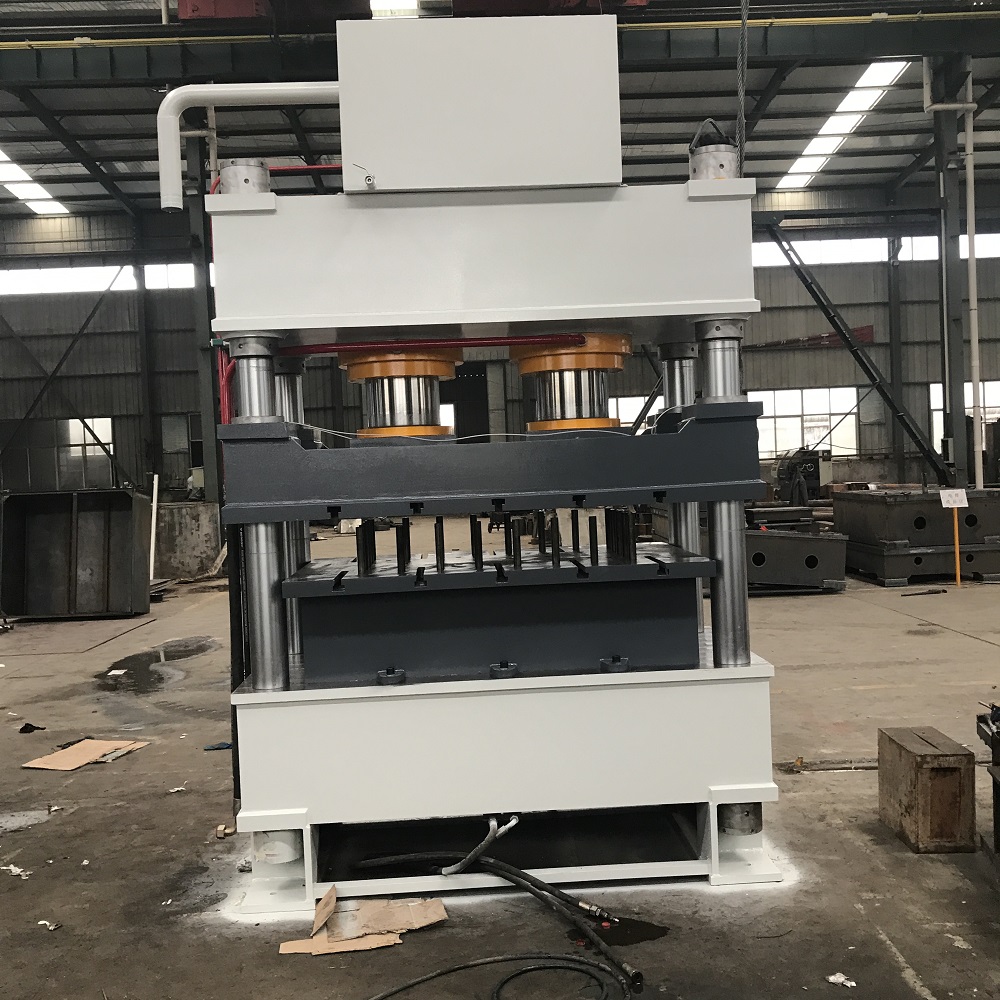 630吨液压垫多杆顶出双缸液压机 630T金属拉伸成型油压机