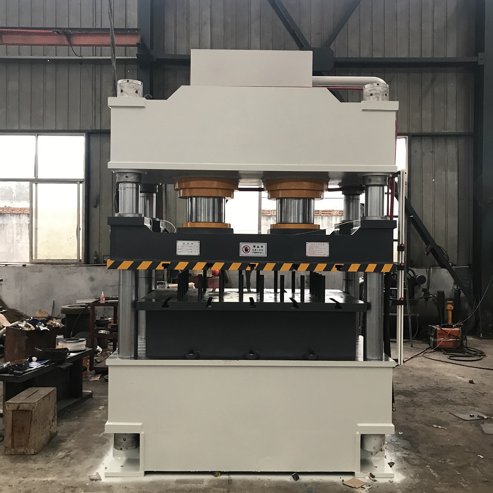 630吨液压垫多杆顶出双缸液压机 630T金属拉伸成型油压机