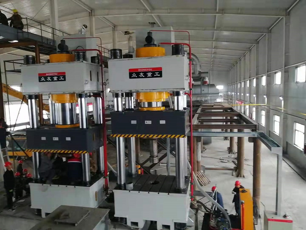 1000吨四柱液压机 1000t金属冷压成型油压机