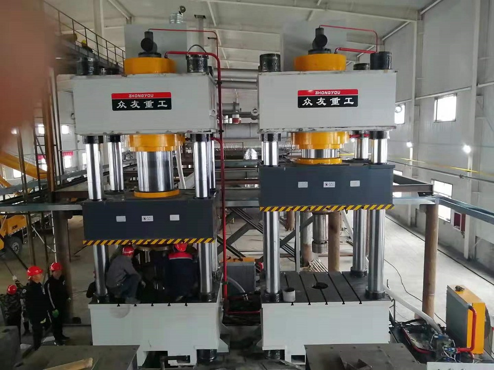 1000吨四柱液压机 1000t金属冷压成型油压机