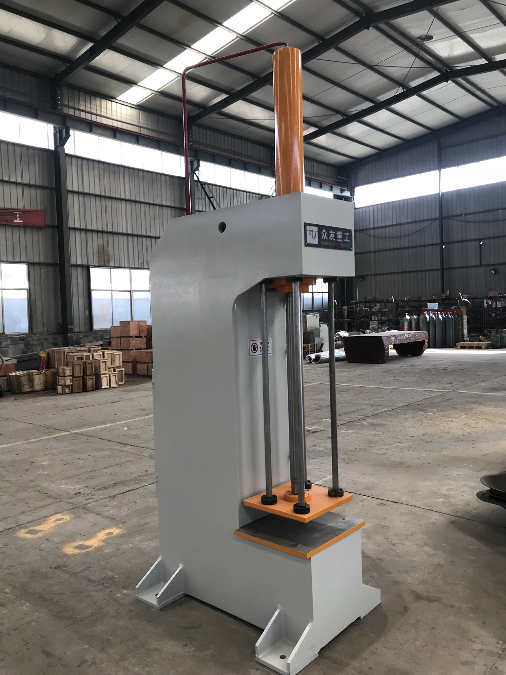 20t单臂大开口行程液压机