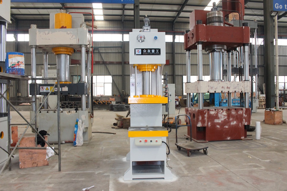 63吨四柱导向单臂液压机 63T单柱油压机