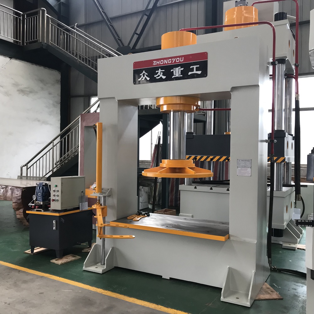 300吨带提升臂框式液压机 300T龙门油压机压胎机