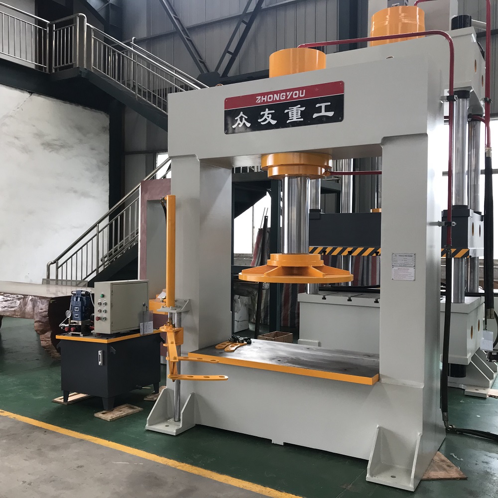 300吨带提升臂框式液压机 300T龙门油压机压胎机