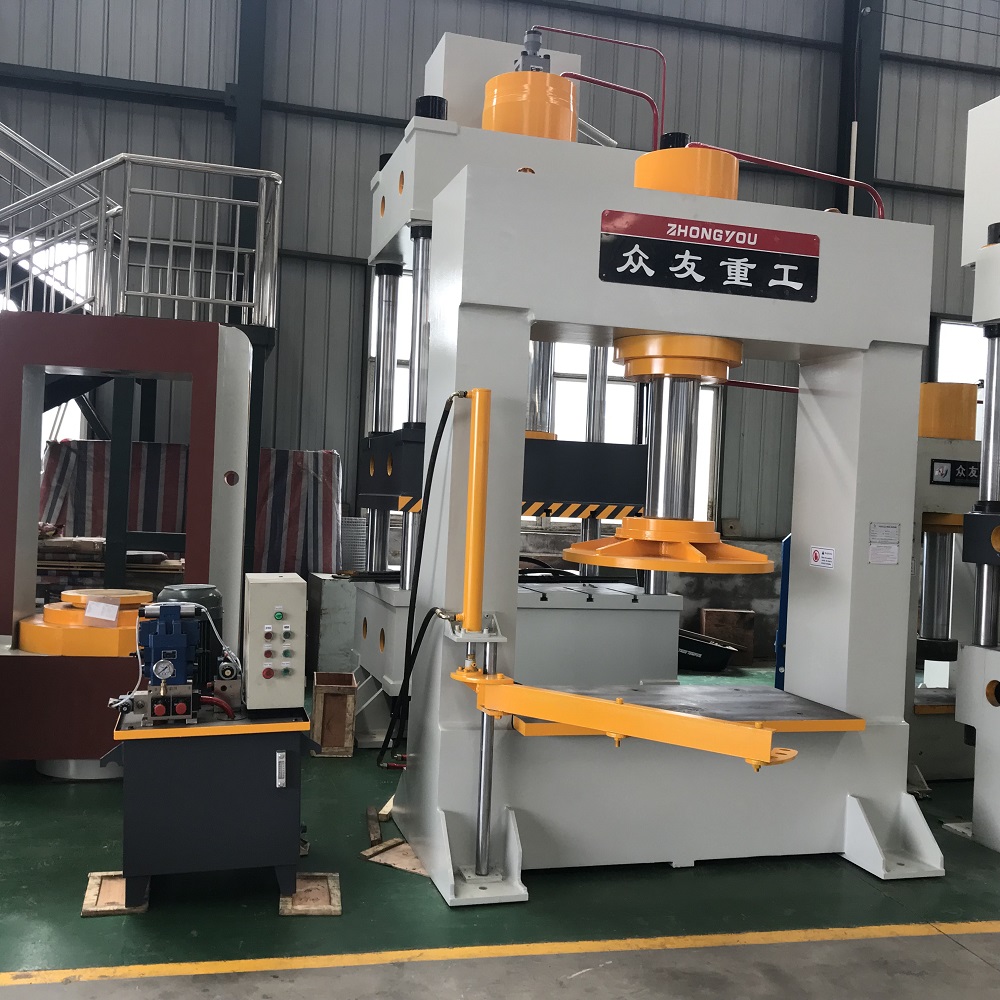 300吨带提升臂框式液压机 300T龙门油压机压胎机