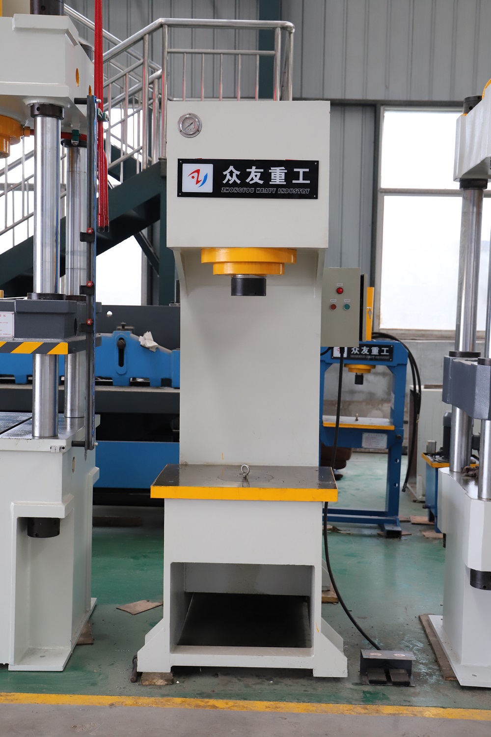 63吨单柱液压机 63T单臂液压机