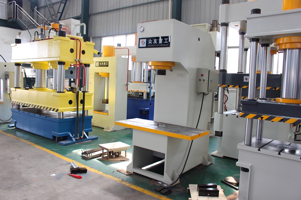 100吨大台面单臂液压机 100T单柱油压机