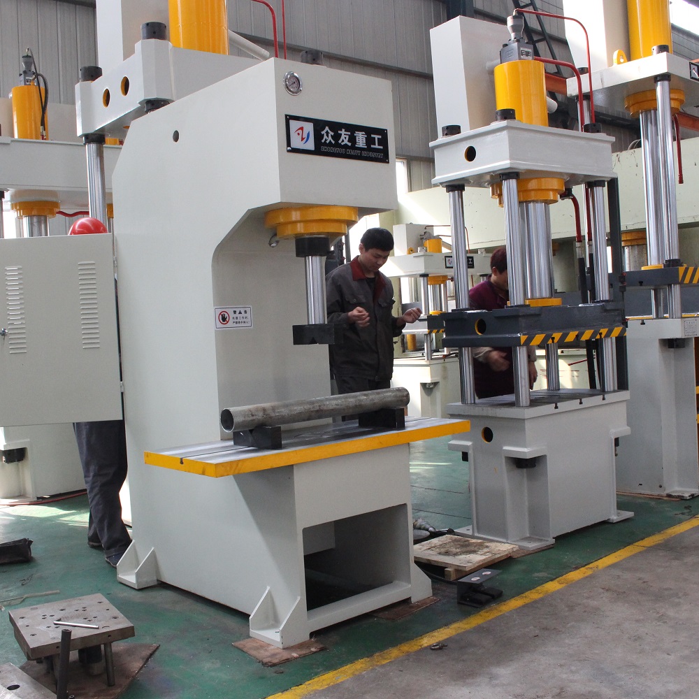 100吨大台面单臂液压机 100T单柱油压机