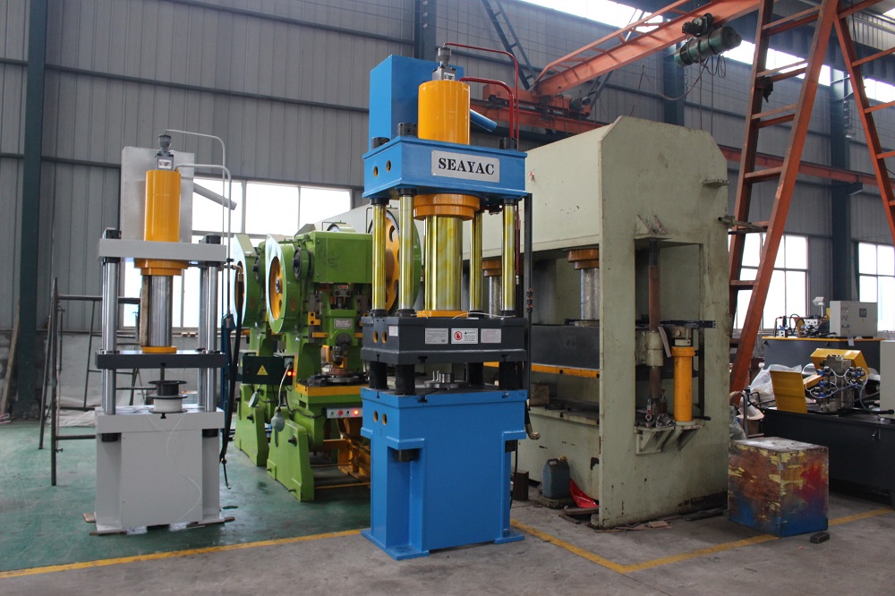 160吨粉末成型三梁四柱液压机