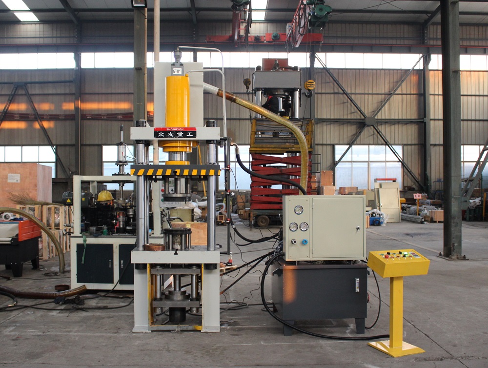 80吨铜壶拉伸液压机 80T金属拉伸成型油压机