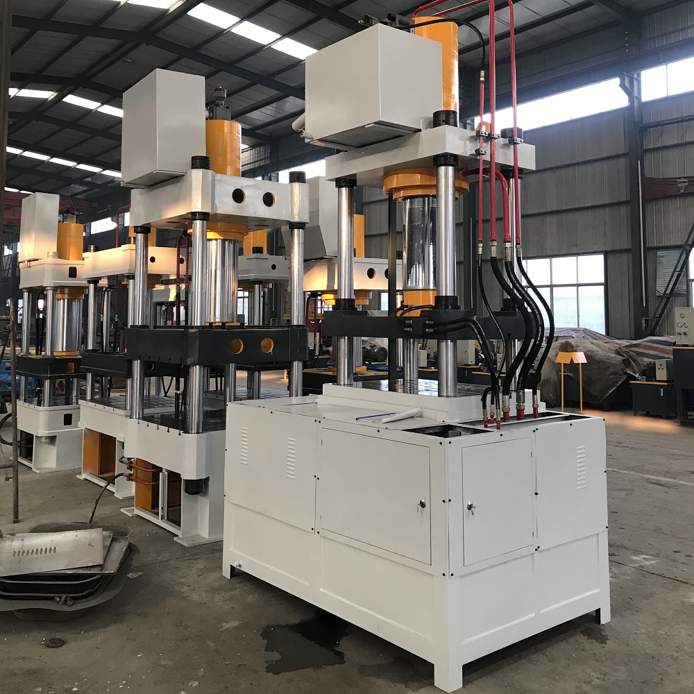 200吨连体式带液压垫打料缸液压机 200T金属拉伸液压机