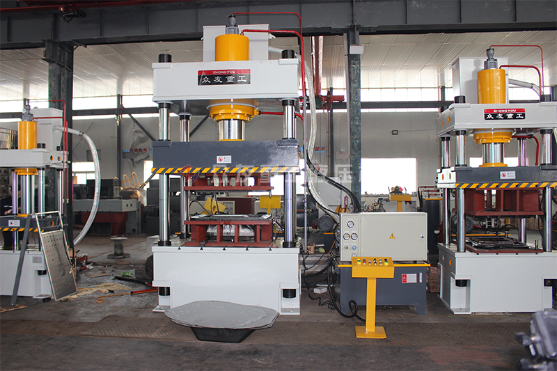 315吨灰斗车拉伸液压机 315T金属成型油压机