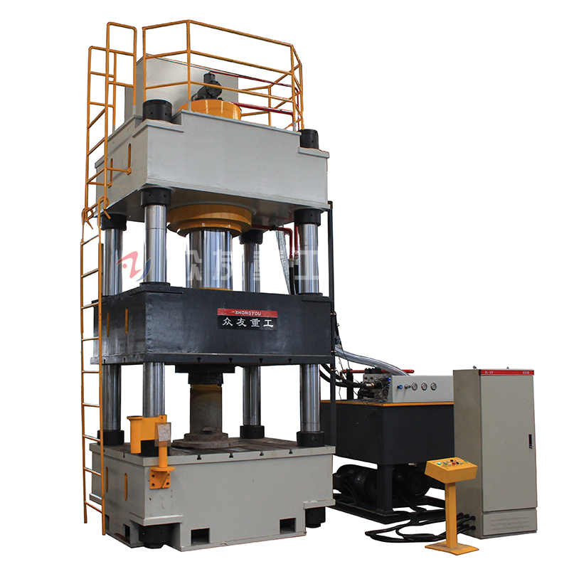 630吨金属成型液压机 630t拉伸机_四柱油压机