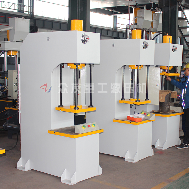 30吨带四柱导向单柱液压机 30吨C型伺服单臂油压机