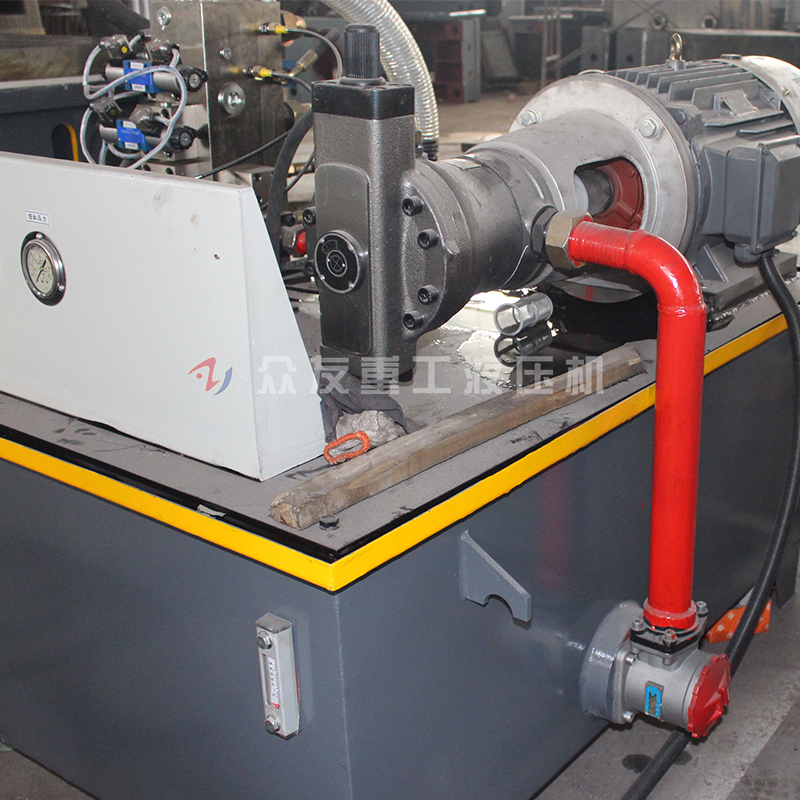 315吨双缸移动工作台带加热板液压机 315T金属成型油压机