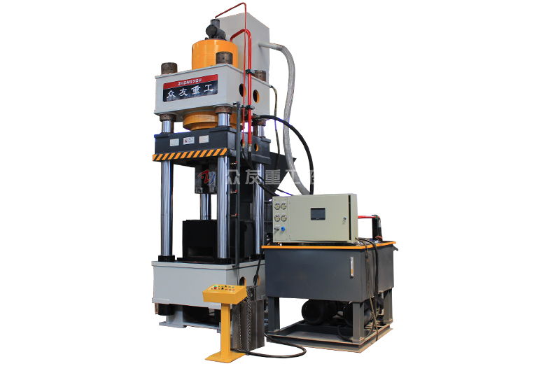 630吨碳粉压块液压机 630t粉末成型油压机