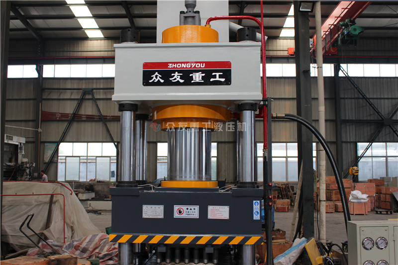 315吨鱼饵压块液压机 315T粉末成型油压机