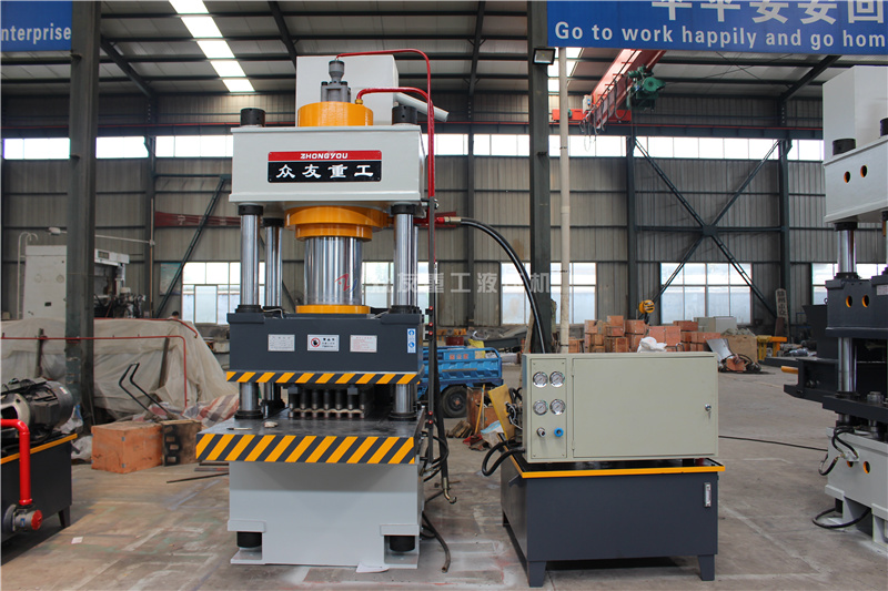 315吨鱼饵压块液压机 315T粉末成型油压机