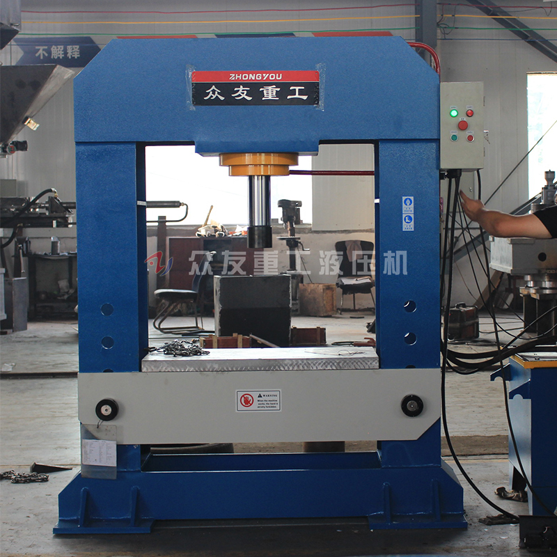 100T龙门液压机 100吨框式油压机轴承压装机
