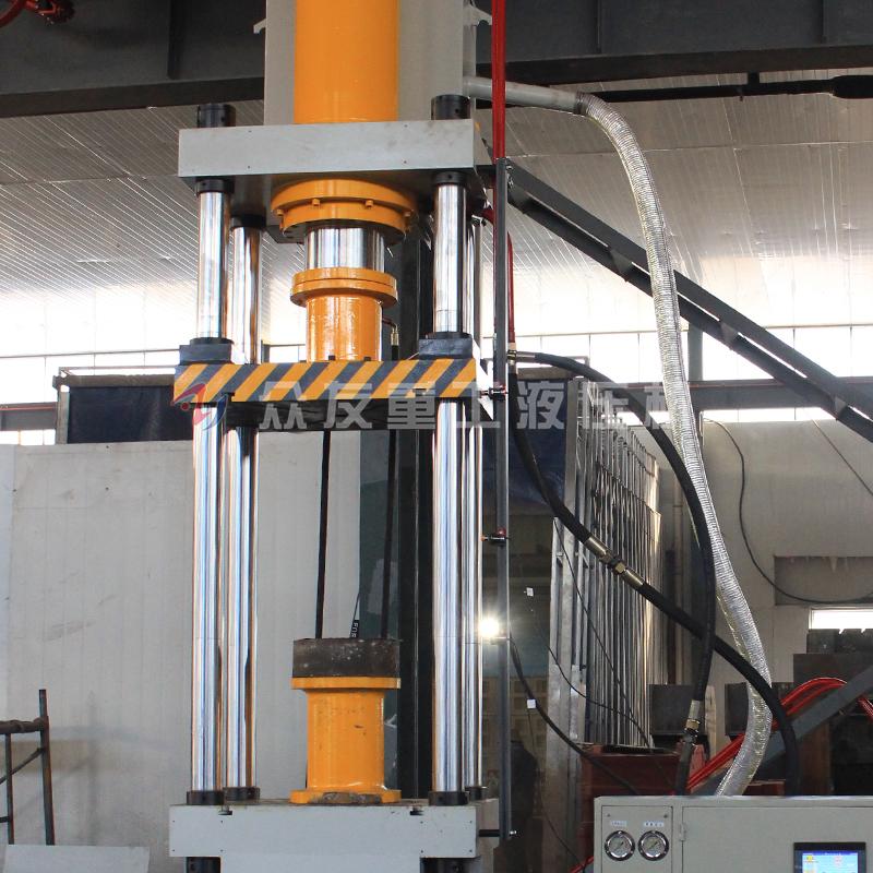 160吨带液压垫液压机 160t金属拉伸成型油压机