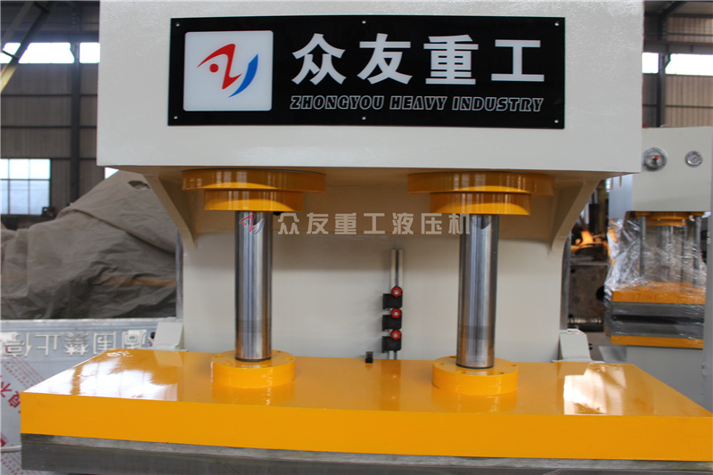 200吨单臂双缸液压机 200T带加热板单柱液压机