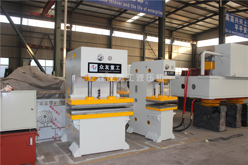 200吨单臂双缸液压机 200T带加热板单柱液压机