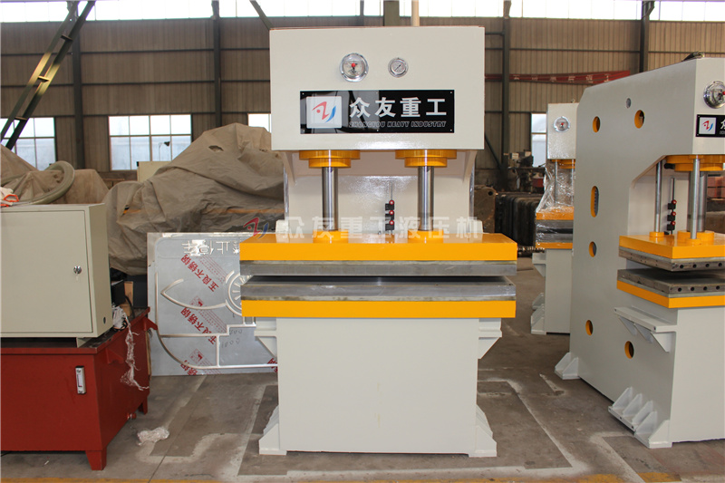 200吨单臂双缸液压机 200T带加热板单柱液压机