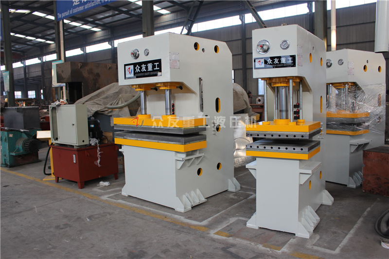 200吨单臂双缸液压机 200T带加热板单柱液压机