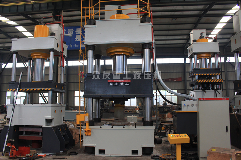 630吨金属拉伸成型液压机 630T四柱油压机