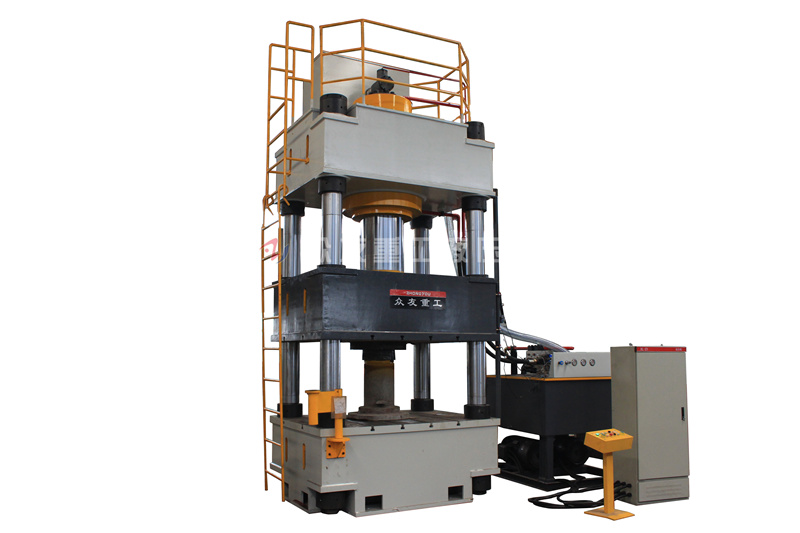 630吨金属拉伸成型液压机 630T四柱油压机