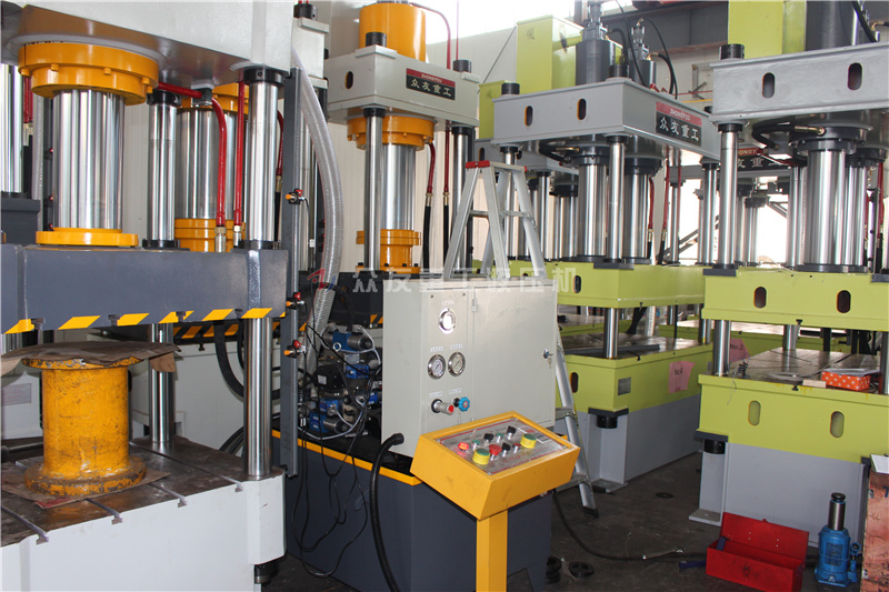 100吨三梁四柱液压机 100T拉伸成型油压机