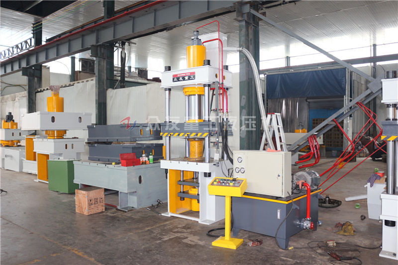 200吨金属拉伸液压机 200T带液压垫油压机