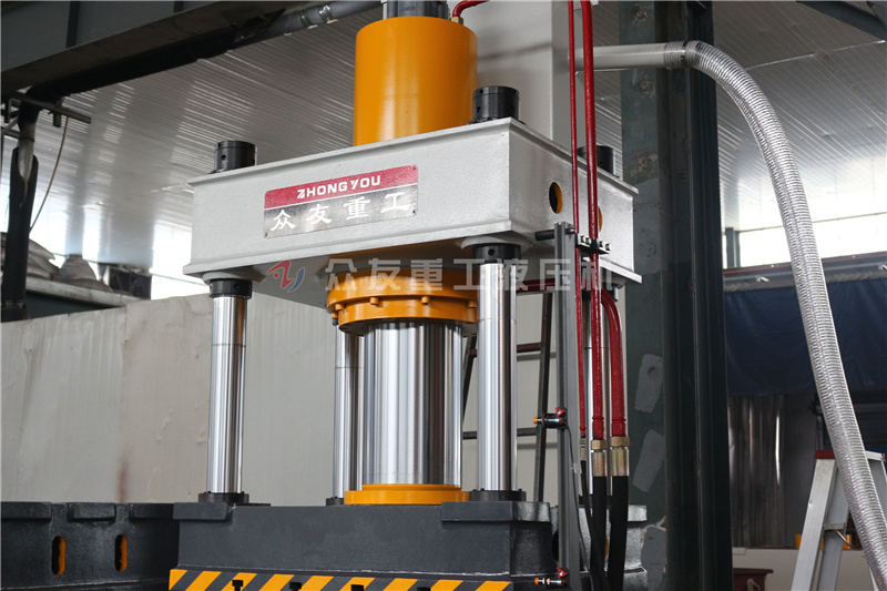 200吨金属拉伸液压机 200T带液压垫油压机