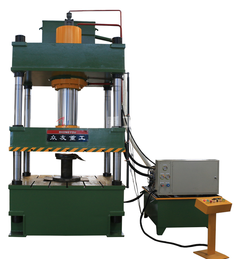 315吨三梁四柱液压机 315T冷压成型油压机