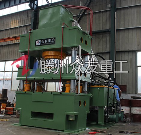 400吨三梁四柱液压机 快速落料油压机 400吨快速落料液压机 三梁四柱油压机