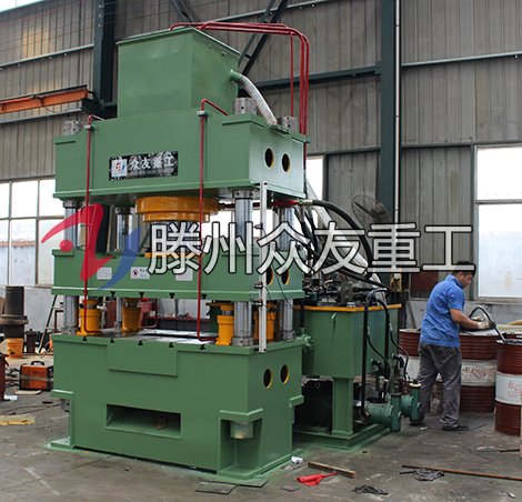 400吨三梁四柱液压机 快速落料油压机 400吨快速落料液压机 三梁四柱油压机