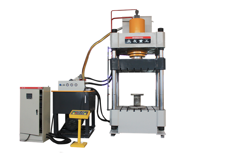 315吨树脂井盖成型液压机 315t复合材料压制油压机