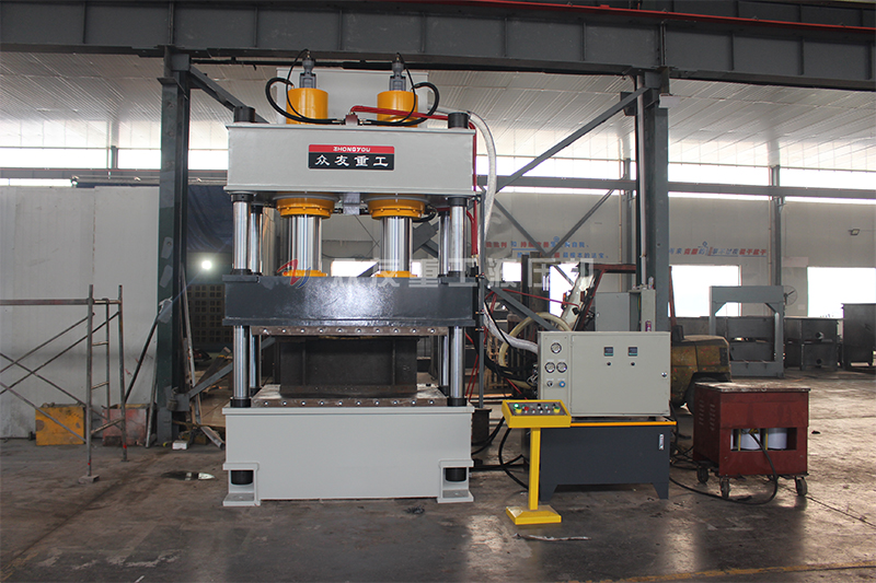 400吨四柱液压机 400T复合材料热压成型油压机