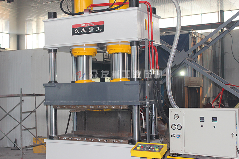 400吨四柱液压机 400T复合材料热压成型油压机