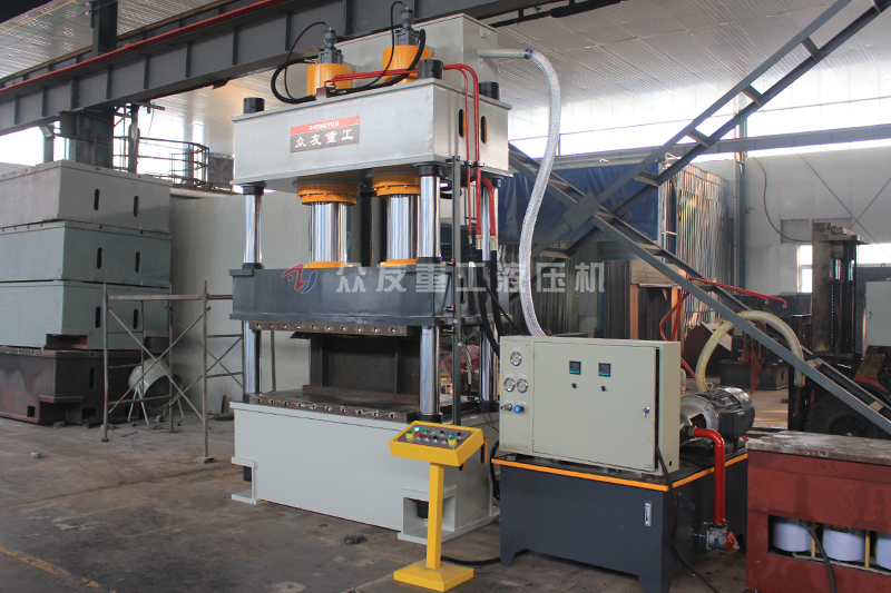 400吨四柱液压机 400T复合材料热压成型油压机